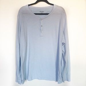 UNTUCKit Henley Long Sleeve Size XL